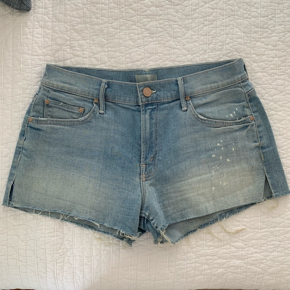 MOTHER denim shorts